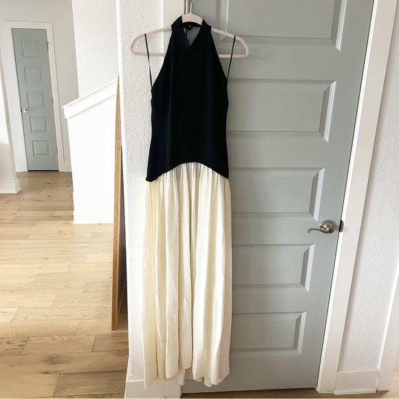 NWT Solid & Striped Halter Soglio Maxi Dress - Picture 8 of 11